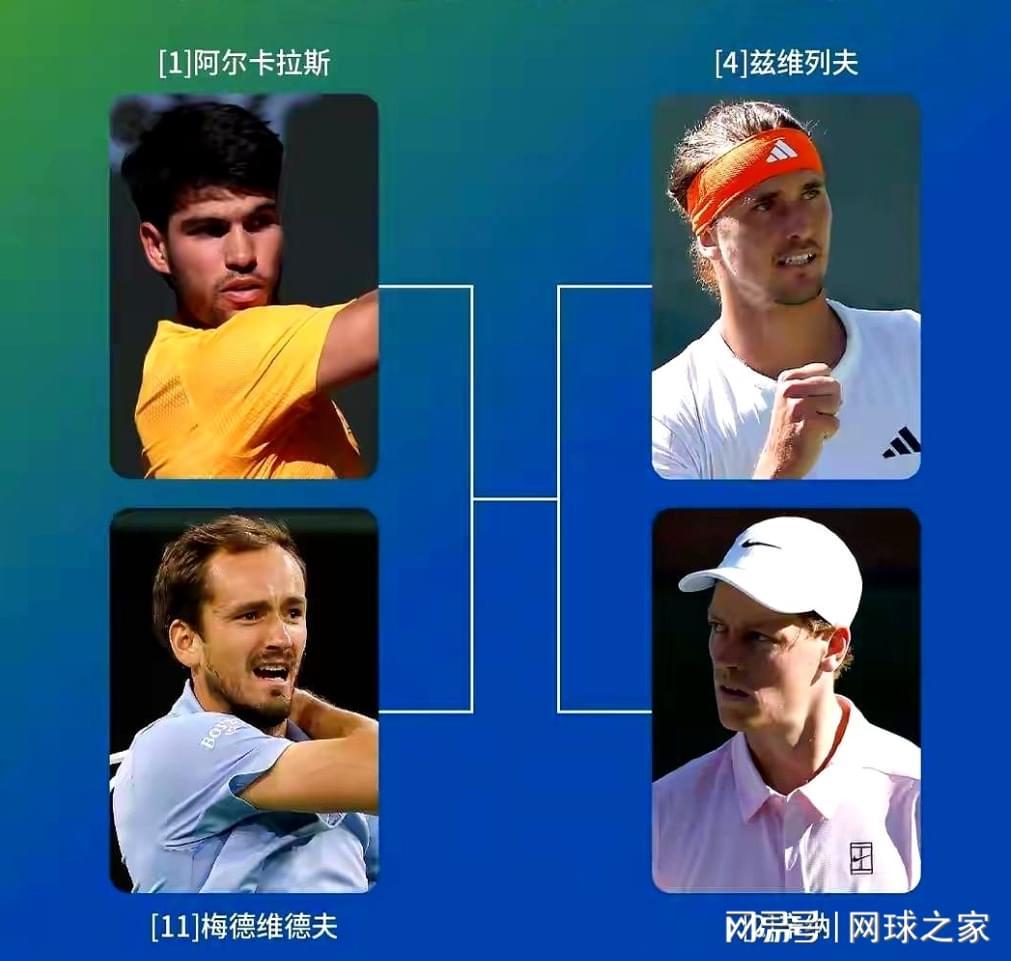 one play-IW大师赛两大最艰巨任务：小兹维列夫替代德约和梅总重返前十上榜